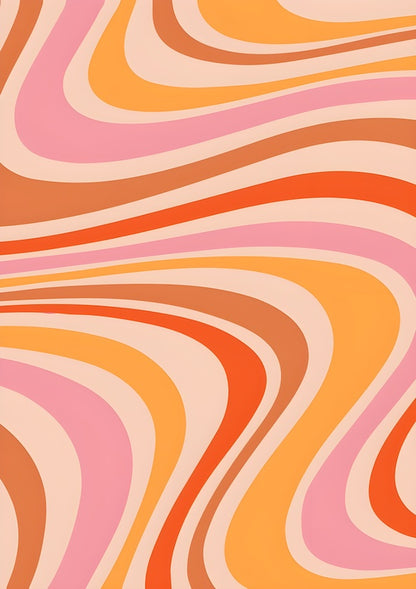 Seventies Abstract Poster