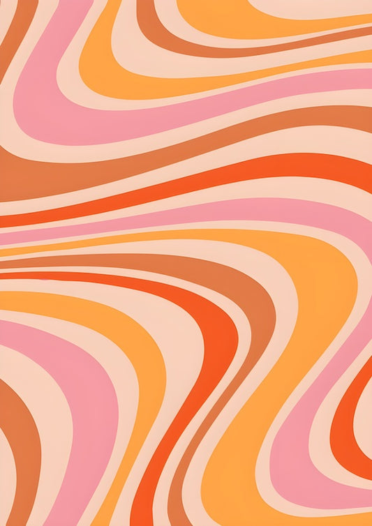 Seventies Abstract Poster