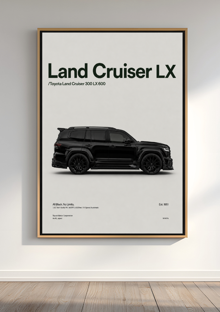 Land Cruiser LX Poster