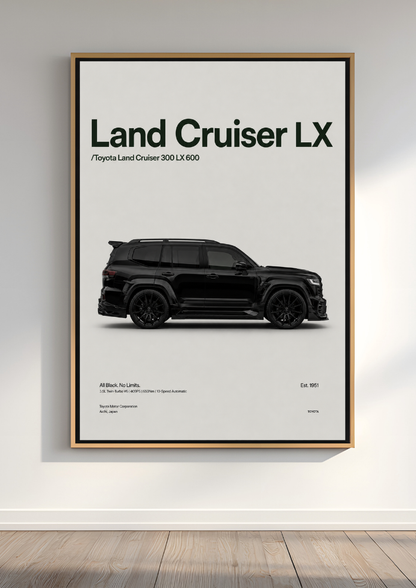 Land Cruiser LX Poster