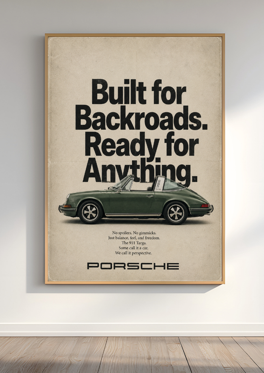 Porsche Built for Backroads