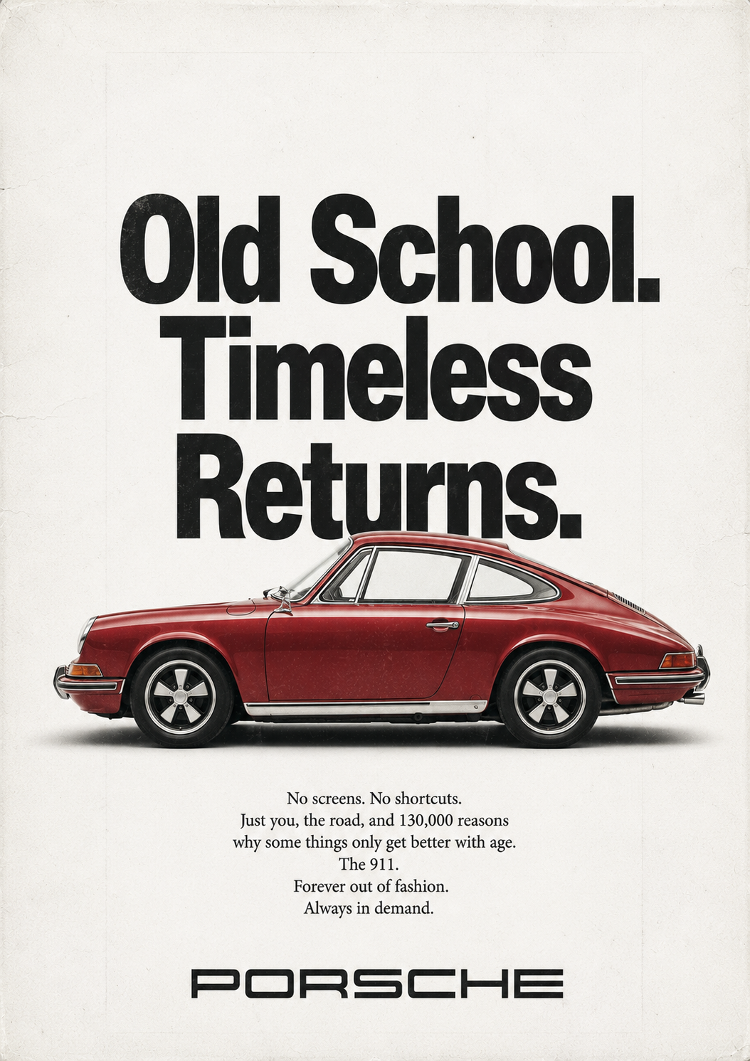 Porsche Old School