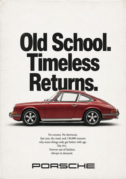 Porsche Old School