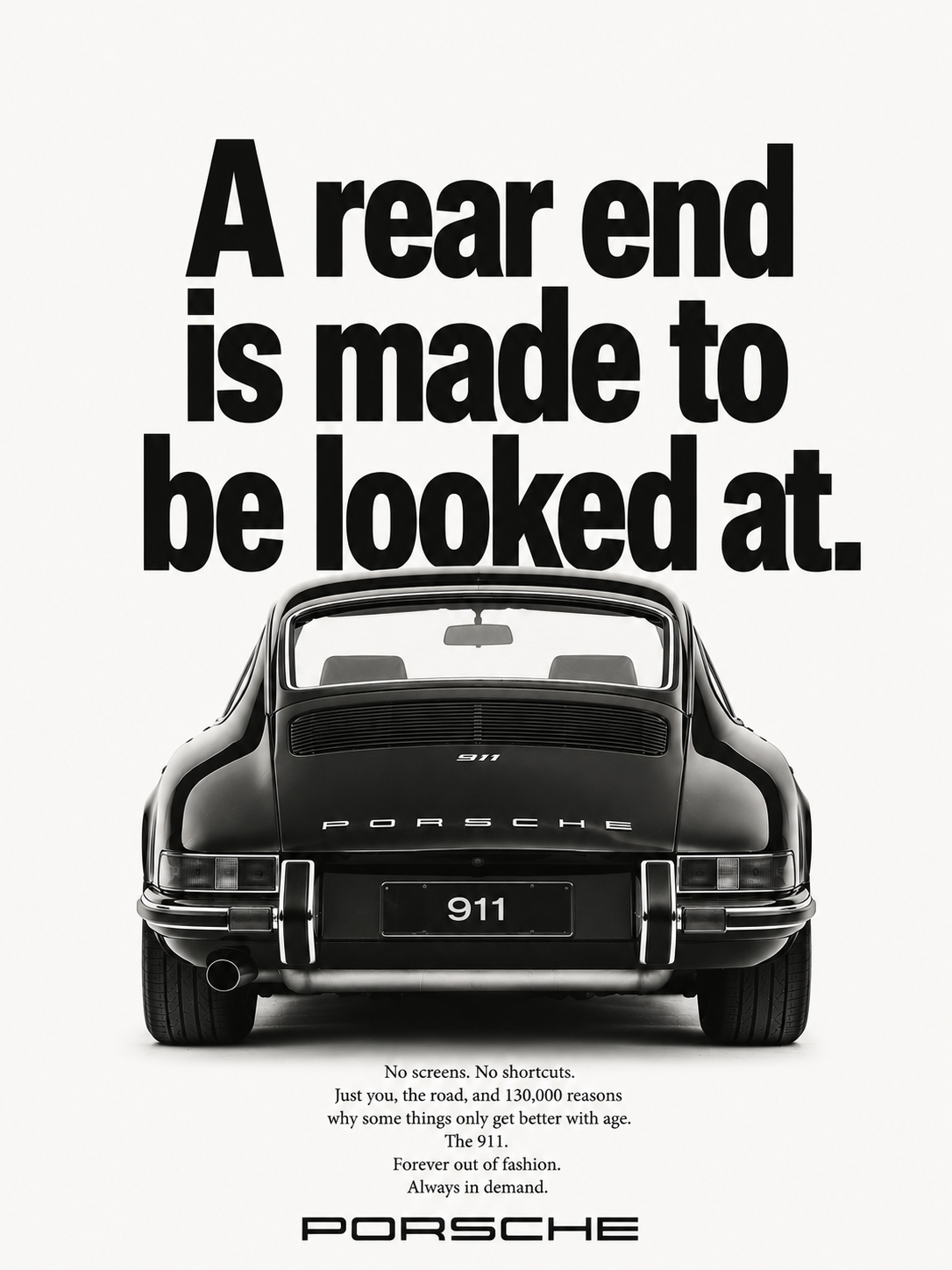 Porsche Rear End