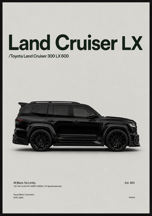 Land Cruiser LX Poster